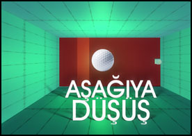 En üst kattaki golf topunu kontrol ederek aşağıya düşürün ve en alt kata ulaşmasını sağlayın tabi kolaysa