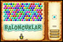 Aşağı inmeden önce aynı renkli balonları birleştirip patlatın.