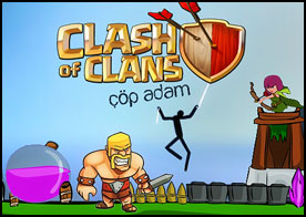 Clash of Clans aleminde geçen heyecan dolu bir örümcek adamdan bozma çöp adam macerası sizi bekliyor