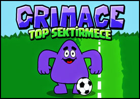 Topun yere düşmesine izin vermemesi için Grimace'e yardım edin