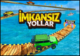 Hızlı bir jeep yarışçısı ve araba dublörü olarak gökyüzünün ortasında hız sınırı olmayan gerçek bir dublör araba rallisi heyecanı sizi bekliyor