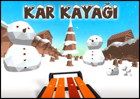 Kar kızağına atlayın ve zorlu engellerle dolu muhteşem 3D parkurlarda gidebildiğiniz kadar uzağa gidin
