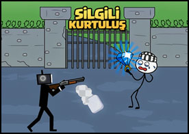 Senaryodaki bir parçayı silgi ile silerek kahramanımızın kaçmasına yardımcı ol