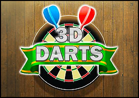 3D dart oyununda okları hedef tahtasına fırlatarak bilgisayar ya da arkadaşlarınla oyna