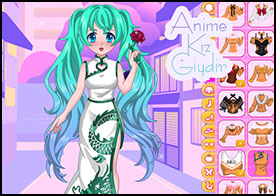 Fantastik Gardırop Masalları'nın büyülü dünyasına dalın ve en göz alıcı anime kız kıyafetini tasarlayın - 14