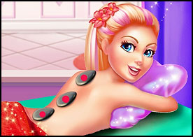Spa salonuna giden Barbi hem güzelleşmek hem de güzel bir masaj keyfi yaşamak istiyor