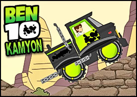 Ben 10 bu sefer süper kamyonu kullanarak güç toplarını topluyor