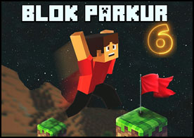 Minecraft aleminde hazırlanmış zorlu parkurları tamamlamaya devam ediyoruz