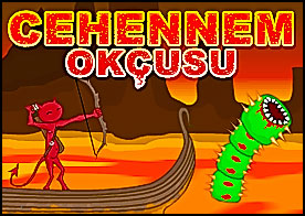 Cehennem okçusu olarak düşen zavallı ruhları avlamaya hazır ol