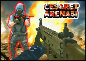 Cesaret arenasında gerçeğe yakın güçlü silahlarla üst düzey bir FPS deneyimi sizi bekliyor