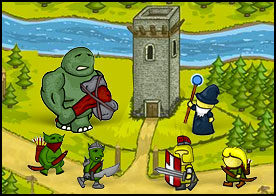 Tablet ve cep telefonlarının en meşhur oyunlarından clash of clans benzeri bu oyunda krallığı ele geçirmek isteyen düşmanları savaş stratejimizle yok ediyoruz