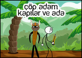 Tüm canilerin bulunduğu kilitli kapıları aç ve ıssız adadan kaç