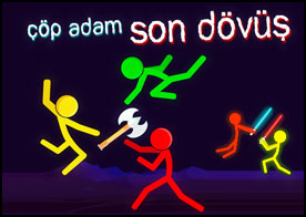 Son çöp adam dövüşçü olarak 9 heyecan verici turda tüm yeteneklerinizi gösterin destansı bir mücadele verin
