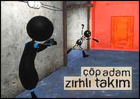 Çöp adam zırhlı takımının en usta keskin nişancısı olarak görev bölgesine gidip tüm düşman unsurları temizle