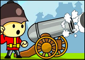 Dev top ile düşman askerlerine atış yaparak onları yok et