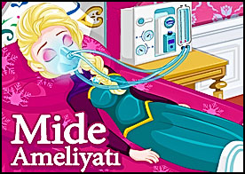Karnı ağrıyan Elsa'nın mide ve bağırsaklarındaki hastalık yapıcı virüsleri ameliyatla temizleyin