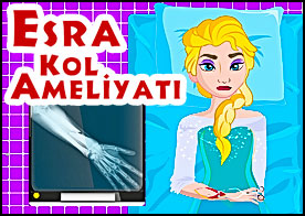 Kolu kırılan Esra başarılı bir kol ameliyatı ile yeniden sağlığına kavuşuyor