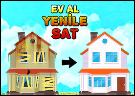 Harap durumdaki evleri düşük fiyata satın alın tadilat yapıp yenileyin ve yüksek fiyata satın