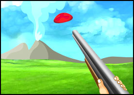 Havaya fırlatılan renkli plaketleri kuşlara isabet ettirmeden vurup parçalayın