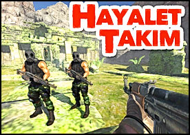 Özel hayalet takımının kıdemli bir askeri olarak antik eğitim kampına saldıran tüm düşmanları yoket