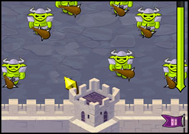 Korkunç düşman ordularına karşı kaleyi savun düşmanları yok et sihirli güçlerini artır