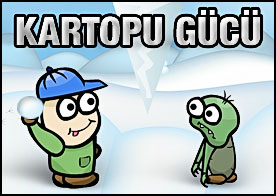 İstilacı zombi güruhunu kartopu atışlarınla yok et