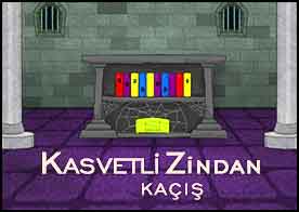 Kasvetli ve sıkıcı bir zindanda yalnız başına kalmış bir vaziyettesin bir an önce buradan kurtulmalısın