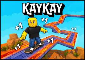 Obby ile usta bir kaykaycı olarak her sürüşte hızınızı +1 artırın zorlu engel parkurlarını aşın ve en hızlı kaykaycı olmak için kıyasıya yarışın - 46