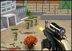 Takımın usta keskin nişancısı olarak düşman güçlerinin üsse zarar vermesini engelle