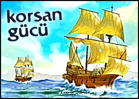Korsan gemisini kullanarak önüne çıkan tüm düşman gemilerini batır