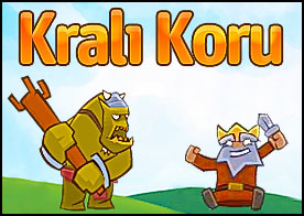 Tahtında oturan kralımızın etrafına savunma ordusunu stratejik şekilde yerleştir.