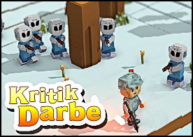Minecraft tarzı grafiklere sahip basit ateş etme oyunu