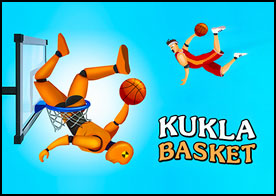 Açık havada benzersiz bir kukla basketbol heyecanı sizi bekliyor