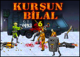 Çılgın kahramanımız Kurşun Bilal bu sefer şehri işgal eden zombileri yok ediyor