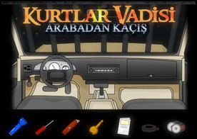 Kurtlar Vadisi Memati olarak hertarafı sımsıkı kapalı bir arabadasınız ve sizi kaçıranlar heran geri gelebilir. Acele edin!..