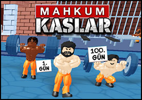Hapishaneye düşen çaylak bir mahkum olarak başla vücut geliştirme çalışarak kaslarını güçlendir hapishanenin en korkulan mahkumu ol