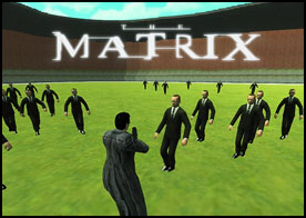 Noe olarak üzerine gelen sayısız matrix ajanını çeşitli silahları kullanarak yok et