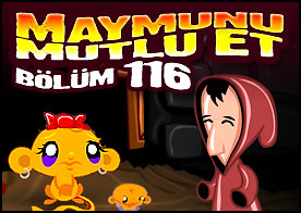 Bu sefer gizemli kaleye gidip bilmeceleri çözerek minik maymunumuzu mutlu ediyoruz