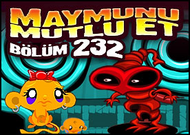 Maymunu Mutlu Et Bölüm 232 - Bu sefer gizemli mağaraya gidip bilmeceleri çözerek minik maymunumuzu mutlu ediyoruz