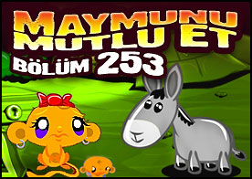 Maymunu Mutlu Et Bölüm 253 - Bu sefer çöldeki kulübeye gidip bilmeceleri çözerek minik maymunumuzu mutlu ediyoruz