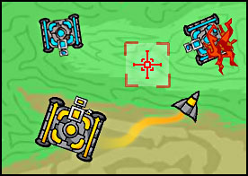 Mega tankı kullanarak tüm düşman tanklarını havaya uçur