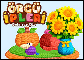 Zeka ve mantığı bir araya getiren dinlendirici bir örgü iplikleri sıralama oyunu heyecanı sizi bekliyor