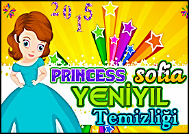 Prenses Sopia yılbaşı günü darmadağın olan evini toplaması gerekiyor