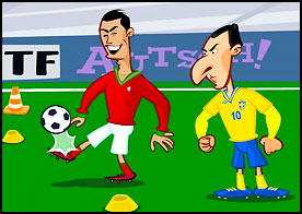 Ronaldo ve İbrahimovic mücadelesi bu zorlu puzzle oyunu ile devam ediyor