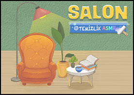 Ev çok dağınık bir durumda salondan başlayarak tüm herşeyi temizleyin. Fare ile etkileşimde bulunun - 4