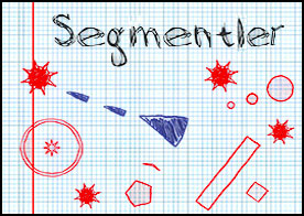 Saldıran matematiksel şekilleri yok ederek segmentleri tamamla
