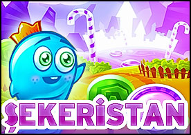 Şekerlerle dolu bu tatlı oyunda Hero'nun macerasına katılın