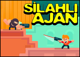 Silahlı ajanımız tek atışla tüm düşmanlarını yok ediyor