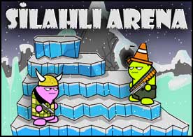 4 kişi karşılıklı silahlı bir arenada ölümüne mücadele edin - 4272448