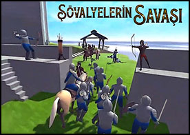 Şövalyeler Savaşı Savaş Arenası Kılıçları 3D ile ortaçağ savaşlarının ruhunu hissedin heyecan verici takım dövüşleri yaşayın yeteneklerinizi gösterin ve ordunuzu zafere götürün - 297